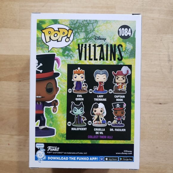 Funko Pop Disney Villains Dr Facilier - Picture 4 of 6